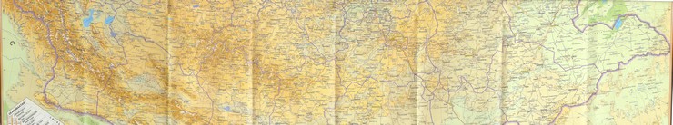 Mapa Mongolia - Mongol Rally - Central