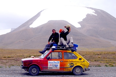 Platero a más de 4000 metros